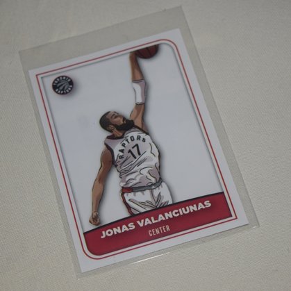 Jonas Valančiūnas / 2017-2018 m. lipdukas