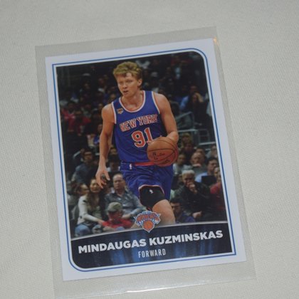 Mindaugas Kuzminskas / 2017-2018 m. lipdukas