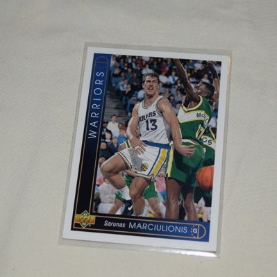 Šarūnas Marčiulionis/Golden State Warriors