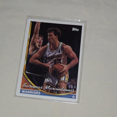 Šarūnas Marčiulionis/Golden State Warriors